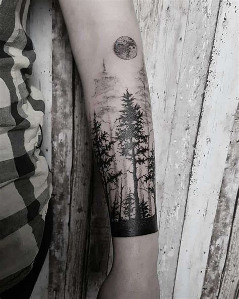 40 Creative Forest Tattoo Designs And Their Meanings Tattooadore