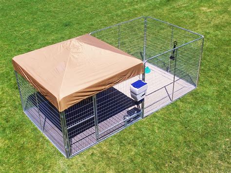 The Ultimate Pro Dog Kennel System Is A Great Looking Addition To Your