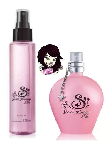 Set Perfume Secret Fantasy Star Avon Envío Gratis Envío Gratis
