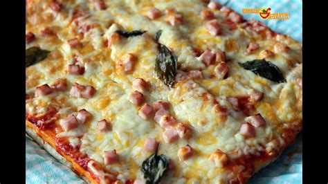 It's a delicious pizza with the most famous ingredients from italian lands! Pizza con base de pan de molde | La Cocina de Enloqui ...
