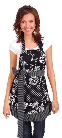 woman s apron original sassy black flirty aprons womens aprons black apron