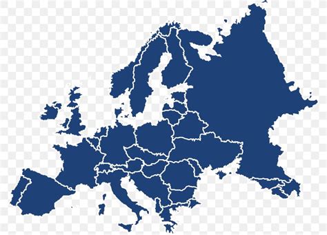 European Union Vector Map Png 779x589px Europe Blue Drawing
