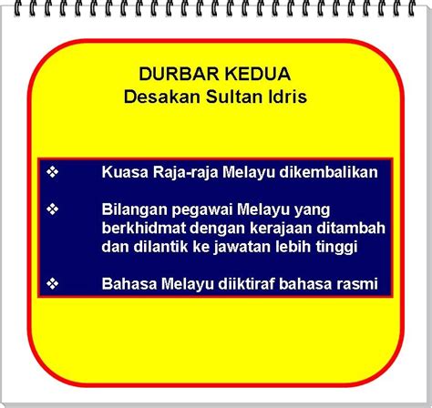Pendudukan jepun di negara kita. SEJARAH TINGKATAN DUA: DURBAR
