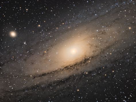 M31 Andromeda Galaxy Central Region Astrophotography