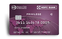 Over the years, the credit card company has built a reputation of quality and prestige in you'll earn club rewards® points by charging your diners club credit card. Diners Club Privilege Credit Card - Avail Lifestyle Benefits | HDFC Bank