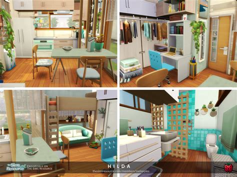 Hilda Tiny Apartments The Sims 4 Catalog