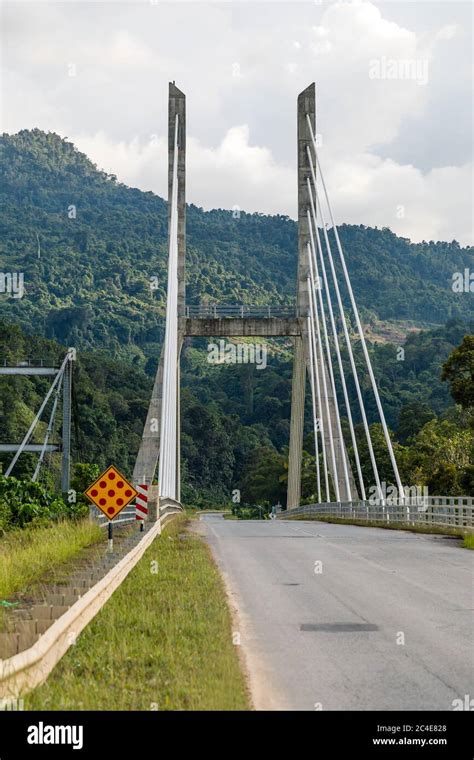 Lawas Sarawak Malaysia The New Batang Lawas Bridge Built In 2014