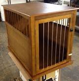 Pictures of Wood Pet Crate End Table