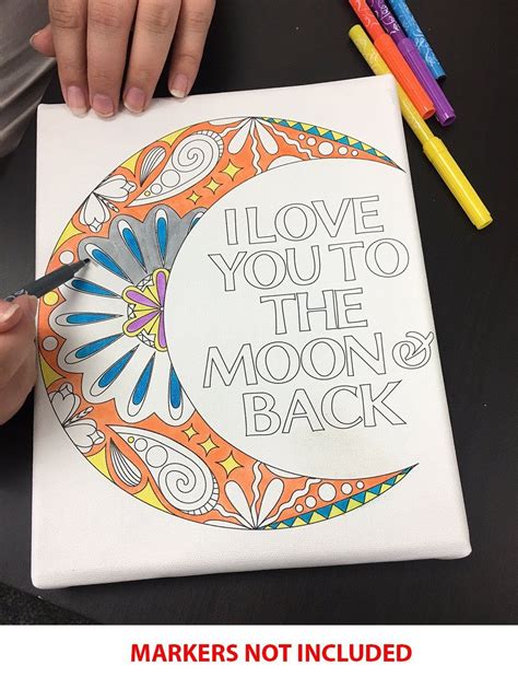 We hope you will enjoy these free bible coloring pages. Amazon.com: DIY Adult Coloring Canvas Mandala Print ...