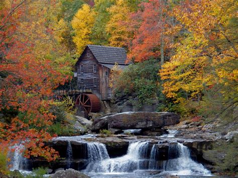 Glade Creek Grist Mill Autumn In Wv Glade Creek Grist Mill Heaven On