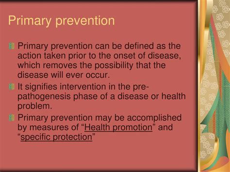 Ppt Concepts Of Prevention And Control Dr Rasha Salama Phd