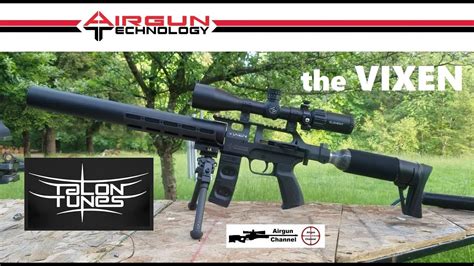 Airgun Technology Vixen Long Full Review Agt Vixen Pcp Air Rifle Accuracy Test Youtube