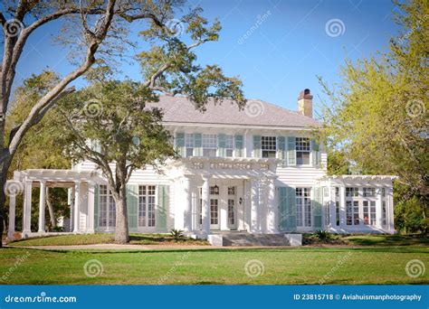 American Southern Style Mansion Royalty Free Stock Photos Image 23815718