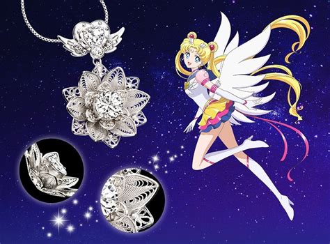 Sailor Moon Cosmos Collaboration Necklace Can Be Yours For 400 Otaku Usa Magazine