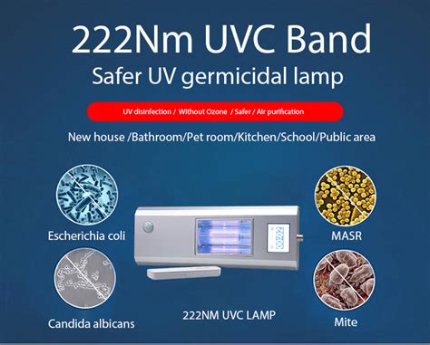 222nm Far Uvc Lamp Excimer 222nm Deep Uvc Sterilizer 222nm Far Uvc