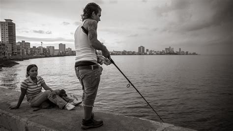 Fishing On The Malecon Havana 8