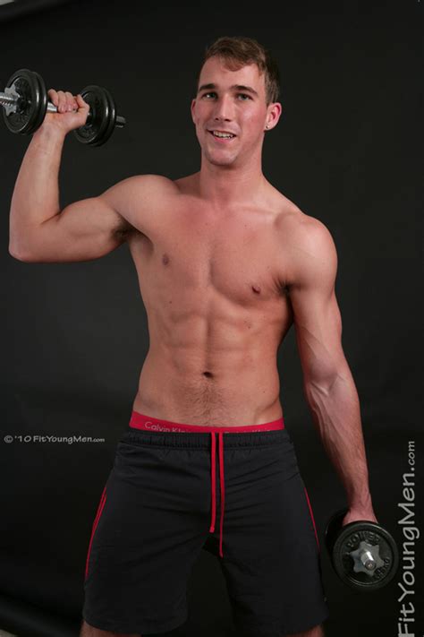 Fit Young Men Model Rich Wills Mixed Martial Arts
