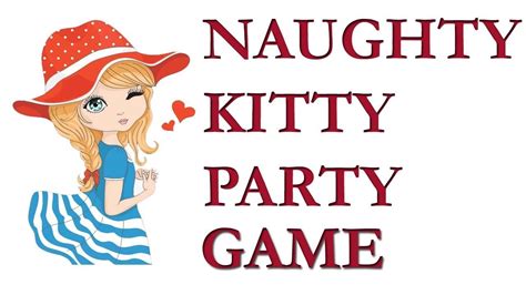 Naughty Kitty Party Game With Lipstick Couple Kitty Party Games Funny Games For Ladies Kitty