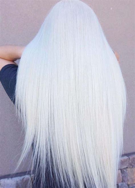 Perfect Ice Blond Long Hairstyles For Every Occasion In 2019