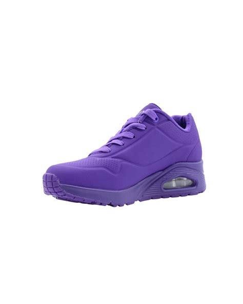 Skechers Uno Night Shades Sneaker In Purple Lyst