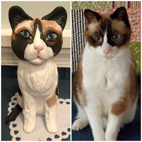 Custom Cat Sculpture Etsy