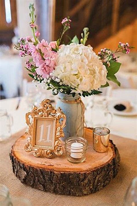 Rustic Mason Jar Wedding Centerpiece Ideas Decorações De Casamento