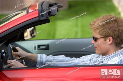 Man Driving Car Stock Photo Picture And Royalty Free Image Pic Moo