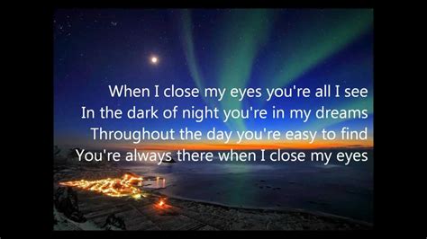 When I Close My Eyes By Kenny Chesney Youtube
