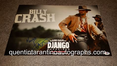 My Quentin Tarantino Autograph Collection Moonlight Aka Billy Crash
