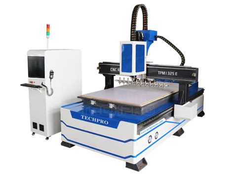 Atc Cnc Wood Router With Automatic Tool Changer Techpro