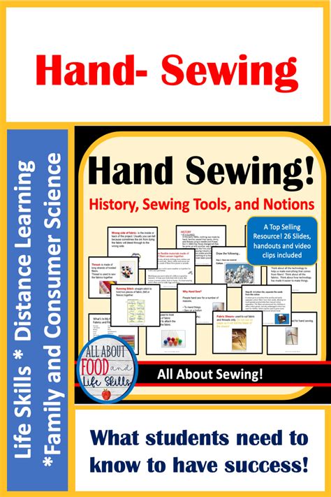 Get Ready To Hand Sew Sewing History Tools And More Hand Sewing