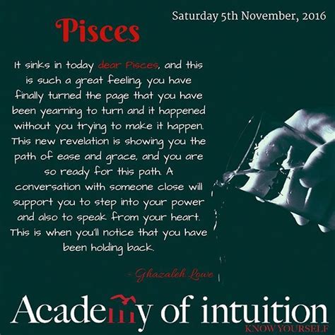 To Listen To Your Pisces November Forecast Audio Subscribe To The