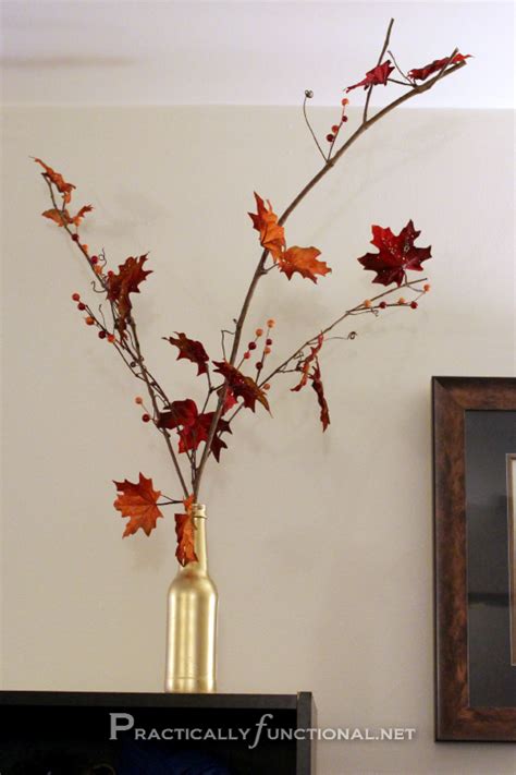 Easy Diy Fall Decor For Less Than 5 Practically Functional