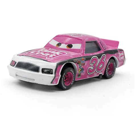Disney Diecast Metal Toy No36 Pink Tank Coat Pixar Cars Movie
