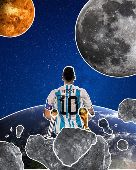 messi world cup art on behance