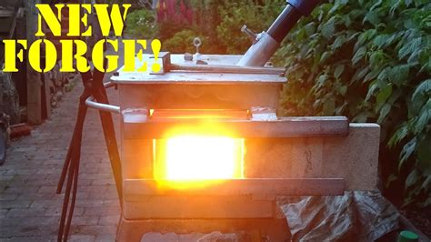 My New Homemade Gas Forge Youtube