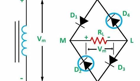 half wave bridge rectifier circuit diagram