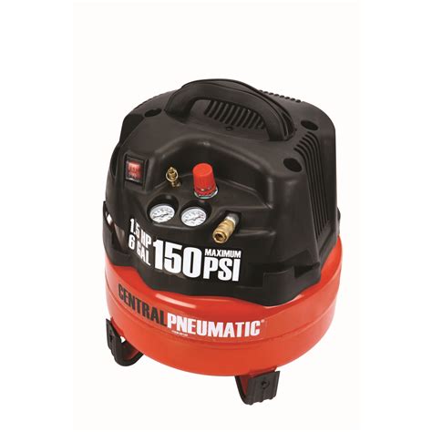 Professional 150 Psi 15 Horsepower 6 Gallon Compressor