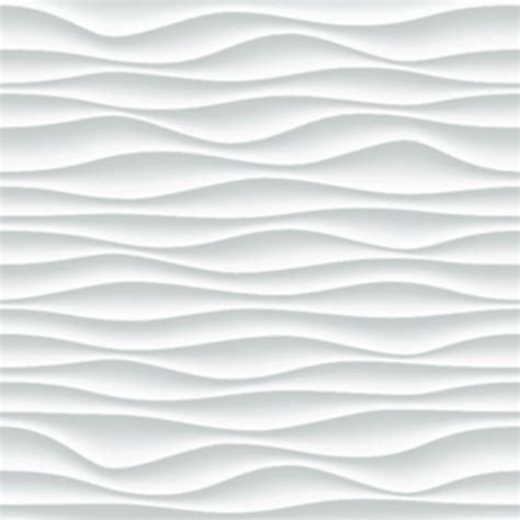 Wall Mural White Wave Pattern Background With Seamless Wave Wall