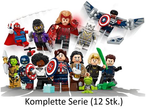 Lego Marvel Studios Minifiguren Satz Von Minifiguren