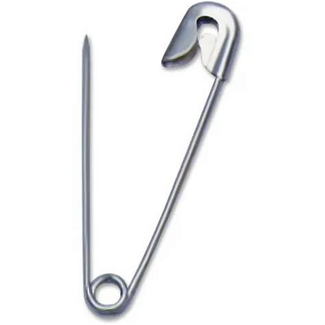 Nickle Plated Silver Durable Stainless Steel Safety Pins Quantity Per