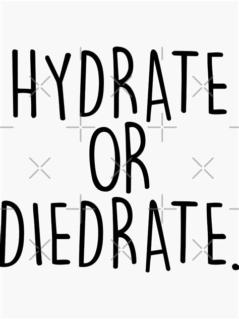 Hydrate Or Diedrate Sticker For Sale By Madedesigns Redbubble
