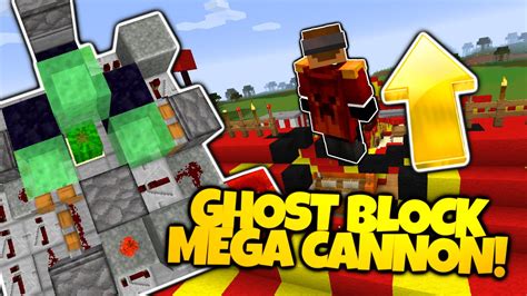 Minecraft Redstone Ghost Slime Mega Cannon Slime Ghost Block