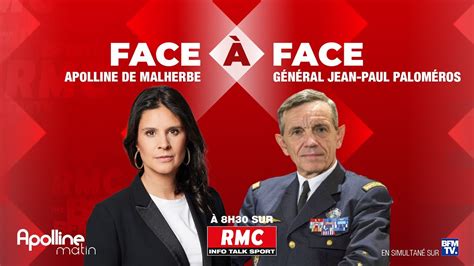 🔴 En Direct Le Général Jean Paul Paloméros Invité De Rmc Et Bfmtv Youtube