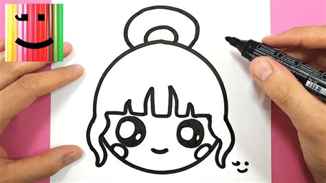 comment dessiner une fille kawaii facilement tuto dessin social useful stuff handy tips