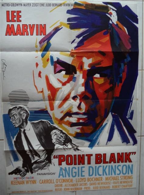 Point Blank 1967 German Film Poster Lee Marvin Artwork By Etsy