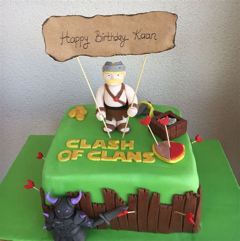 clash of clans cake