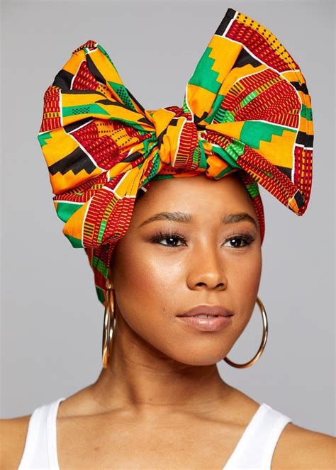 african print head wrap scarf yellow green kente head wrap scarf head wraps hair wrap scarf