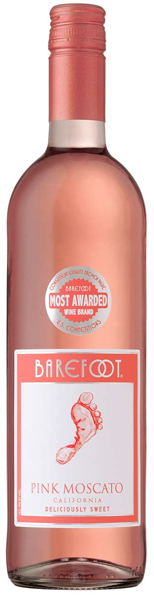 Barefoot Pink Moscato 750ml Bremers Wine And Liquor