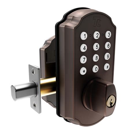 TURBOLOCK TL114 Keyless Door Lock with Keypad and Voice Prompts ...
